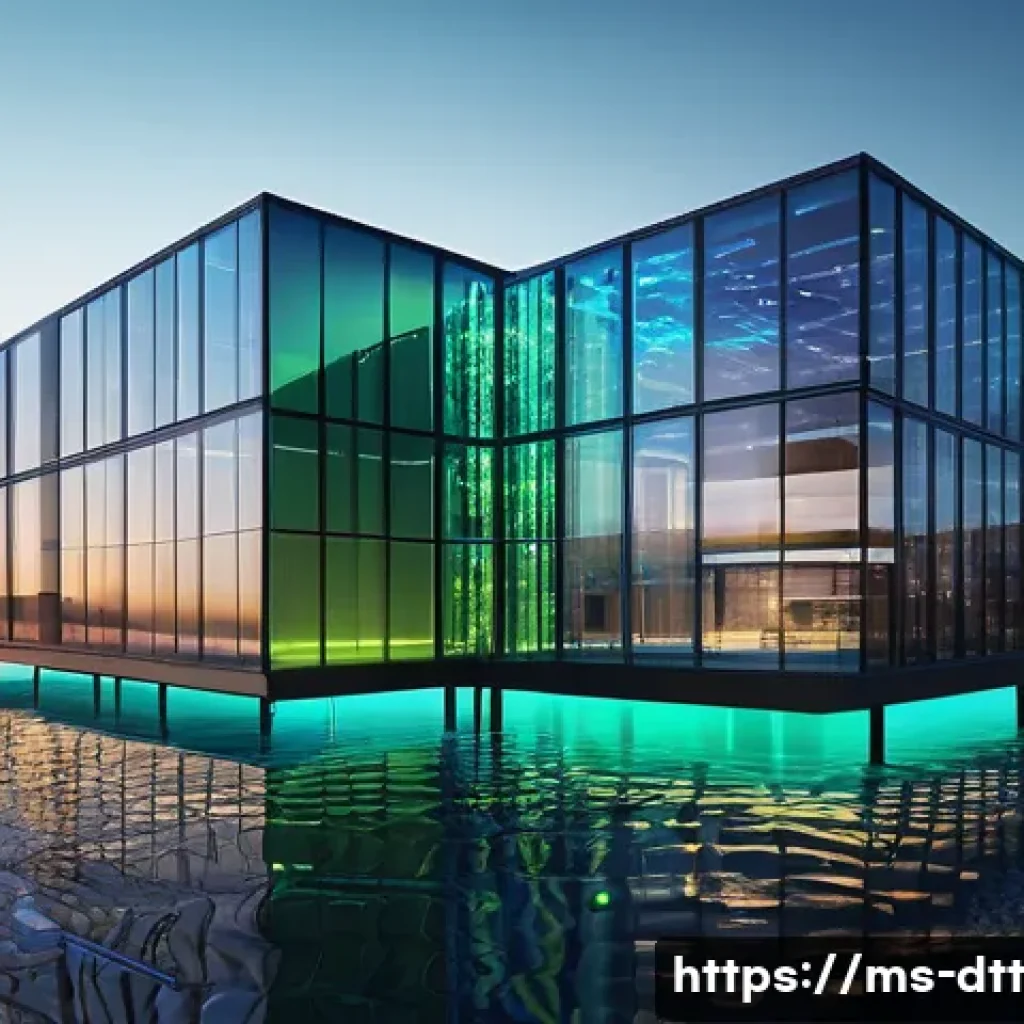 다양한 데이터 소스를 위한 데이터 레이크 아키텍처 - **Prompt:** "A visually stunning representation of a 'Data Lakehouse' architecture, combining the fl...